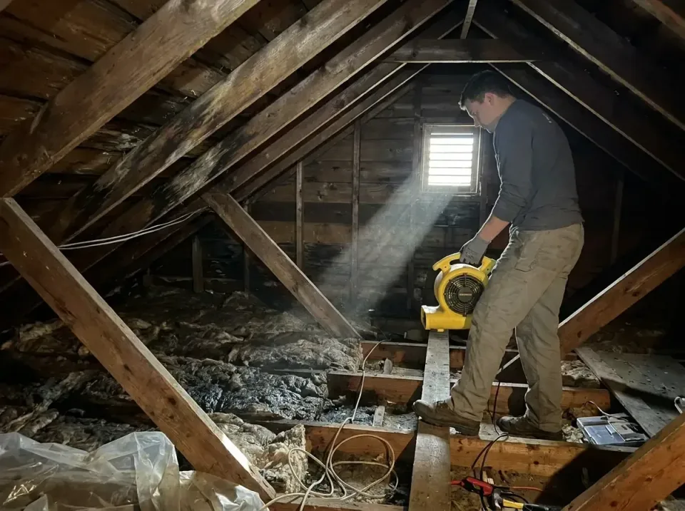 attic-water-damage-drying-proc-007 — frequently asked questions, Emergency Water Extraction & 24/7 Flood Response in Los Ran…